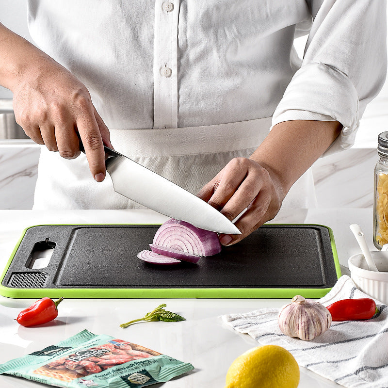 Double-side Cutting Board with Defrosting Function