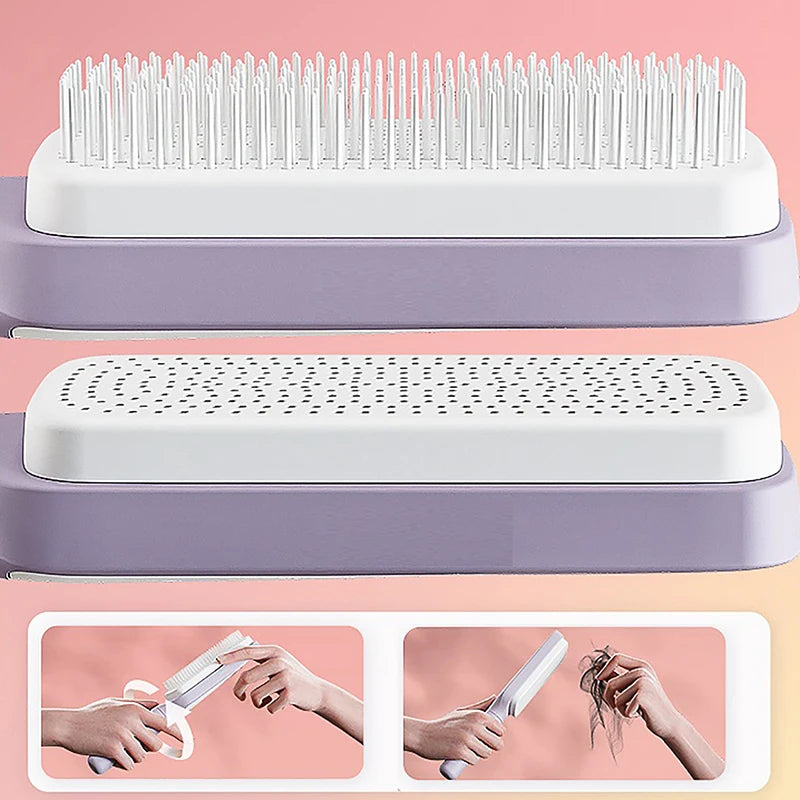 Self-Cleaning Brush